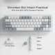 thumbnail image 4 of Teclado Gaming Redragon K631 Grey 65% Cableado RGB 68 teclas, 4 of 7