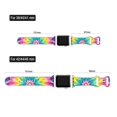 thumbnail image 2 of Correa De Reloj Summer Rainbow Boho Tie Dye Compatible Con Apple Watch 38 Mm, 40 Mm, 41 Mm, 42 Mm, 44 Mm, 45 Mm, 49 Mm, Para Mujeres Y Hombres, Regalos, Pulseras Deportivas De Silicona, Correa Para Iw, 2 of 5
