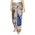 thumbnail image 2 of Picia Antique Vintage Teapot Coffee Grinder Womens Soft Woven Cotton Elastic Waistband Sleep Pajama Pant Lounge Sleep Pant With Pockets And Drawstring-X-Large, 2 of 9