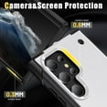thumbnail image 3 of for Samsung Galaxy S22 Ultra Case, Heavy Duty Shockproof Protective Case,Military Grade Protection,Scratch Resistant,Slim Thin Case,with Stand,with Lanyard,White 6-sam s22u-02, 3 of 8