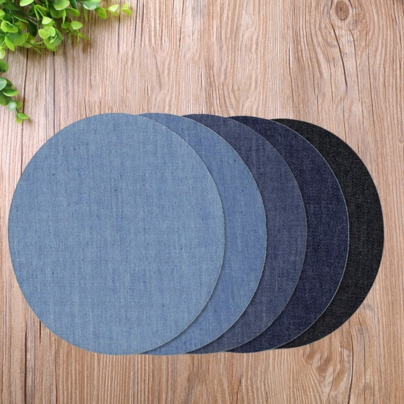 FRCOLOR 20 Pcs Denim Jeans Repair Patches Set for Clothing Knee Patch Sew- Fabric Fix