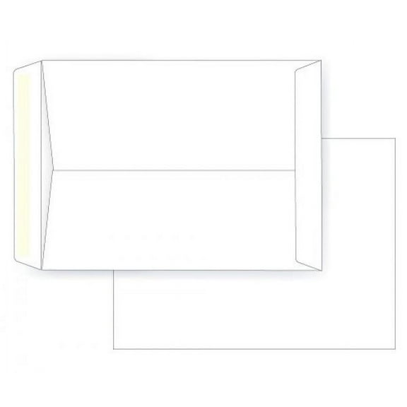 9 X 12 Catalog Envelope - Open End - 28# White - (9 x 12 ) - Large Envelope Series (Jumbo) (Box of 500)