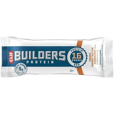 CLIF BUILDERS PROTEIN CRISP PEANUT BUTTER CHOCOLATE PROTEIN BAR 1.97 OZ