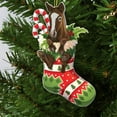 thumbnail image 2 of Nuevo Y Divertido Colgante Plano Para Árbol De Navidad Con Forma De Perro Para Decorar El Interior Del Coche, 2 of 4