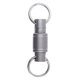 thumbnail image 1 of DQrwqpou Anillo Llavero Coche Bidireccional Accesorio Llave Aleación Titanio Ligero Regalo, 1 of 9