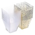 thumbnail image 3 of Tazas de Mousse Desechables YONGSHENG 50 Uds. Oro Transparente 58ml, 3 of 5