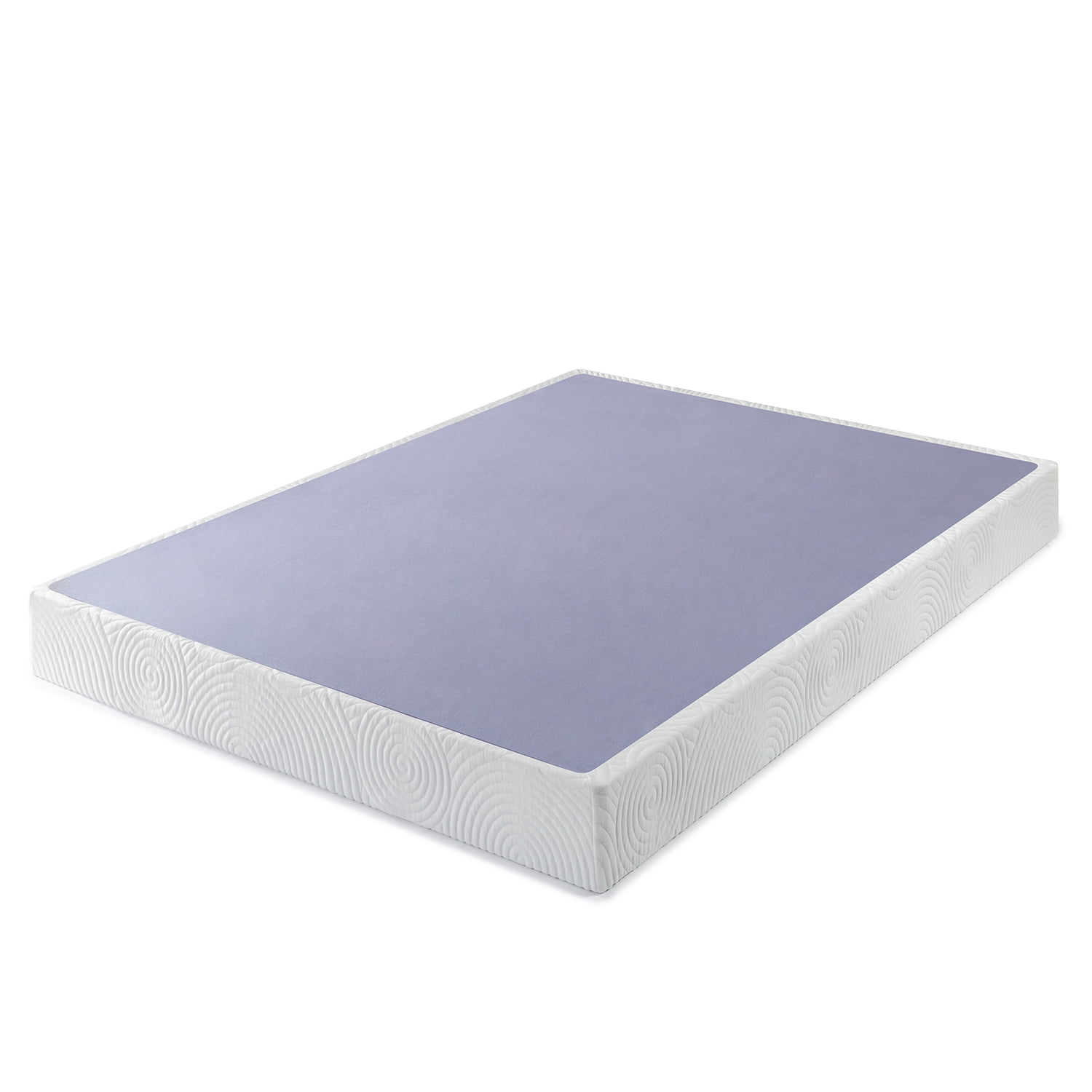 Platform Bed Frame Twin Size Box Spring 7.5 Inch Half-Fold Mattress Foundation 