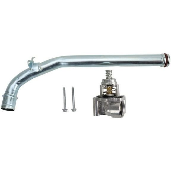 Engine Coolant Thermostat Housing Assembly - Compatible with 2019 - 2022 Chevy Blazer 3.6L V6 2020 2021