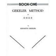Alfred Publishing 00-EL00081 Gekeler Method for Oboe Book I - Music Book