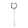 thumbnail image 2 of Pendentif Breloque Collier Monogramme Prénom Initiale Lettre T Délicat en Argent Sterling 925, 2 of 7