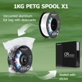 thumbnail image 4 of Filamento para impresora 3D YOOPAI CR PETG 1,75 mm 1 kg blanco, 4 of 7