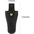 thumbnail image 5 of HNYG Plier Holder for Belt, Durable Leather Sheath Pouch Holder, Tool Holsters for Garden Pruning Pliers, Shears, Scissors or Knife, Black, 5 of 6