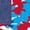 HEATHER NAVY, variant on Case IH - RWB Tie Dye IH - Youth Girl Short Sleeve T-Shirt