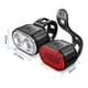 thumbnail image 4 of Juego de luces LED para bicicleta, potente kit de 4/6 modos, resistente al agua IPX4, recargables por USB, delanteras y traseras para hombres, mujeres y niños., 4 of 5