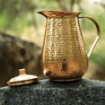 thumbnail image 4 of Pure Copper Pitcher Jug for drinking water With Lid Water Carafe 68 OZ Pitchers & Drinking Sets, 4 of 4