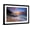 Black Frame, variant on Art.com Sunset over the Na Pali Coast from Ke'e Beach, Haena State Park, Kauai, Hawaii, USA Stretched Canvas Print Wall Art by Russ Bishop, 18" x 12"