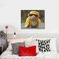 thumbnail image 4 of Naloa Heavy Metal Style Guinea Pig Print Canvas Bathroom Wall Art,Bathroom Wall Art Decoration, Canvas Poster Prints,Decorative Paintings for Living Room, Bathroom, Kids Room, 4 of 6