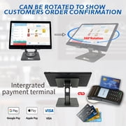 MRBOSS Mobile POS Cash Register 10.1” Tablet 3 80mm Receipt Printer Software app for Small Business Restaurant Retail Grocery Convenience Mobile Food Dining car
