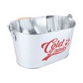 thumbnail image 2 of Cubo de cerveza con asa lateral, elegante, antióxido, ovalado, de gran capacidad, para champán, ideal para barbacoas de bar, tipo frío., 2 of 14