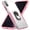 White + Pink, variant on iPhone X Max Case, 360 Rotate Ring Stand Rugged Lightweight Slim Impact-Resistant Full Body Shockproof Protective Bumper Case For iPhone XS Max,White + Pink