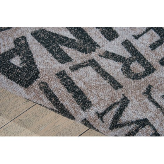 Waverly Sun & Shade "Pattern Destinations" Graphite Indoor Outdoor
