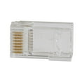 thumbnail image 4 of Klein Tools VDV826-762 Pass-Thru RJ45 CAT5E Gold Plated Modular Data Plug (200-Pack), 4 of 10