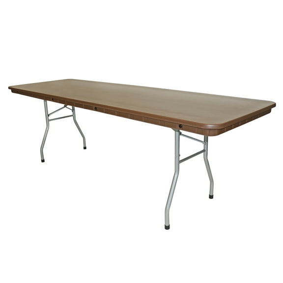 Table - 8'X30" Rhino Resin Banquet - Brown