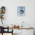 thumbnail image 3 of Stupell Industries Eclectic Disco Coffee Maker over Blue Gray Framed Giclee Art, 11 x 14, by LISH Creative, 3 of 8