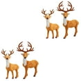 thumbnail image 5 of Gregiular 4 Pcs Plush Deer Model Christmas Reindeer Decor Kid' Toy Simulation Deer, 5 of 5