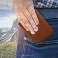 thumbnail image 3 of MAISON DE NOAH Mens Soft Grain Leather Trifold Wallet with RFID Blocking and Multicard Pockets & ID Window - Milk Brown, 3 of 6