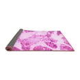 thumbnail image 2 of Ahgly Company Indoor Square Abstract Pink Modern Area Rugs, 4' Square, 2 of 4