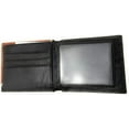 thumbnail image 3 of Premium Genuine Leather Tooled Men's Short Bifold Wallet, premium cowboy wallets, 3 of 4