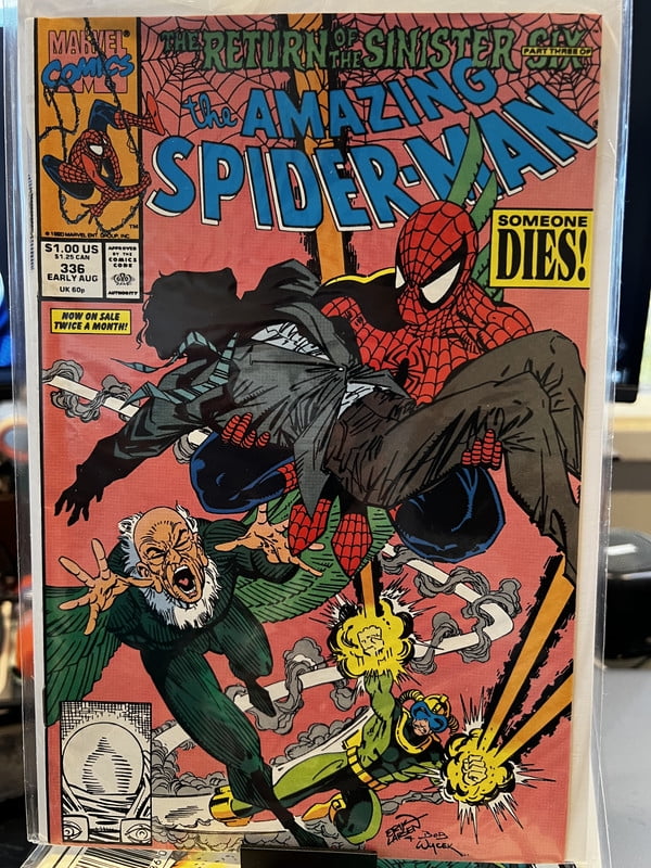 Amazing Spider-Man NM Erik Larsen Art #336