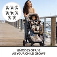 thumbnail image 3 of Evenflo Omni Signature Travel System with LiteMax Infant Car Seat, Coastal Coffee, 3 of 13