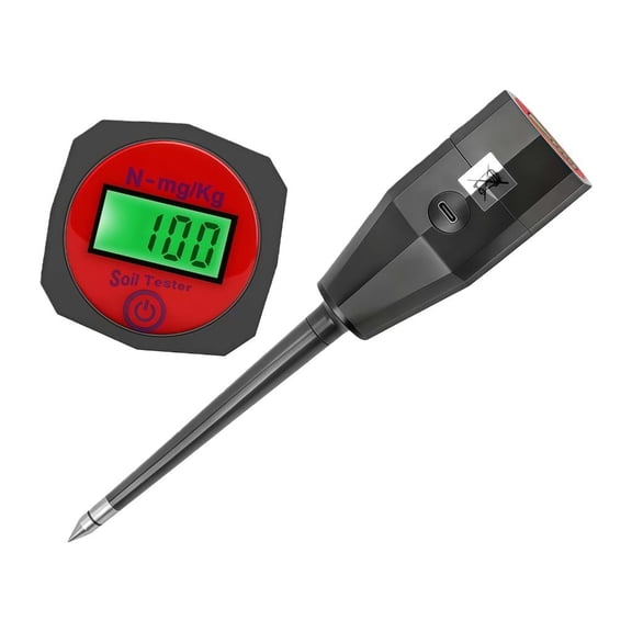 Lerpwige USB Powered Soil NPK Detectors Soil Tester Potassium Meter for Precise Nutrient Testing in Garden and Outdoor Activity