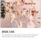 thumbnail image 4 of Muñeca de Ángel Bearachild para Decoración de Navidad Colgante Rosado, 4 of 6