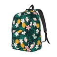 thumbnail image 2 of Daiia Tropical Fruit Vintage Canvas Backpack for Men and Women ,Hiking Backpack,Travel Laptop Bag for School,Large Capacity Backpack, 2 of 8