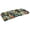 Alfinia Fresco Caspian, variant on Blazing Needles 42-inch Rounded Back Tufted Outdoor Loveseat/Bench Cushion Beachcrest Caviar