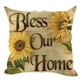 thumbnail image 1 of TIMIFIS Throw Pillows Throw Pillow Covers Sunflower Short Plush Pillowcase Sofa Cushion Set Home Decoration Home Decor - Fall, 1 of 1