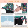 thumbnail image 4 of FORMRS Womens Long Sleeve Shirts UPF 50+ Sun Protection Quick Dry Fishing Hiking Tops, Size S-2XL, Green Vibrant Truck Pattern, 4 of 8