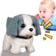 thumbnail image 4 of Toy Perro Interactivo Electrónico Cachorro Peluche Interactiva Mascota Perra Caminando Barking Cola Balance, 4 of 9