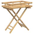 thumbnail image 5 of vidaXL Folding Tray Table 60x40x68 cm Bamboo, 5 of 5