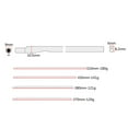 thumbnail image 3 of 380mm Double Course Way 2 Way Adjustment Steel Truss Rod for Guitar Black GH155, 3 of 6