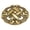Brass Tones, variant on 1-1/2" Dia. Cavalier Woven Cabinet Knob - Satin Nickel