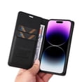 thumbnail image 2 of Funda para iPhone 15 Pro Max Estuche de Cuero PU Tipo Cartera con Ranuras para Tarjetas y Cierre Magnético, 2 of 5