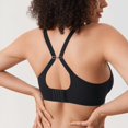 thumbnail image 2 of Sostén DELMIRA Inbarely Plus con cierre frontal y espalda racerback 36B Negro, 2 of 5