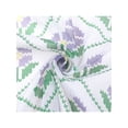 thumbnail image 4 of INSPIRE CHIC Women's Floral Printed Cotton Blended Scarves, Small Square Flowers Gauze Headscarf Neckerchief 21.7x21.7" Purple, 4 of 6