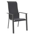 thumbnail image 4 of Mainstays Charleston Patio Stacking Chair - Black, 4 of 6