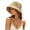 Khaki, variant on Sun Hat Knitted Tassel Summer Beach Cap Bucket Hats for Daily Casual Outdoor Hiking Leisure Wear, Blue