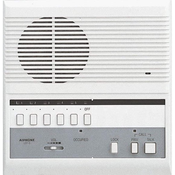 Maestro de llamadas selectivas de voz abierta Intercom Aiphone LEF-5